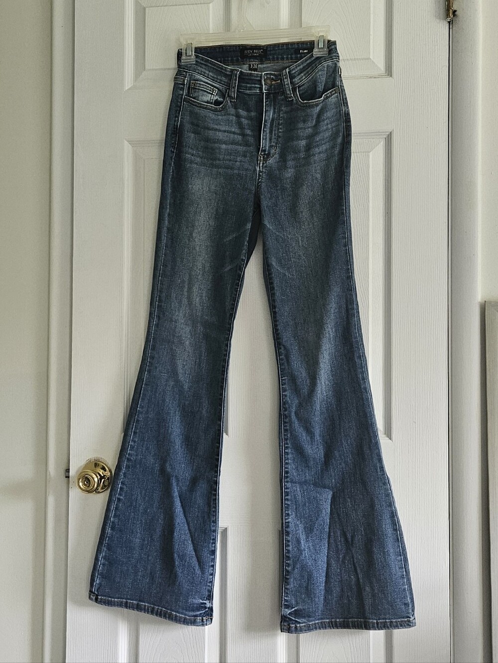 Women's Blue Flare Jeans- Judy Blue 3/26 X 33
